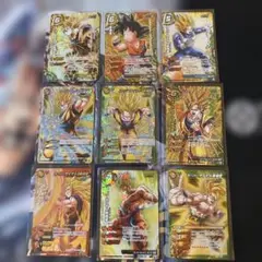 ミラバト　ドラゴンボール　孫悟空 レア 9枚セット
