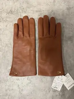 COACH 手袋ブラウン テックグローブ