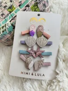 MIMI&LULA マーメイドミニクリップ ヘアピン 8p