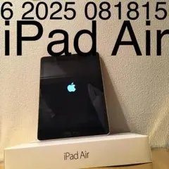 6 2025 081815 美品 iPad Air 黒 アイパッド エア 512