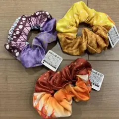 鬼滅の刃　シュシュ3個セット