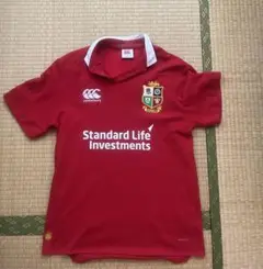 Canterbury ライオンズ ポロシャツ レッド