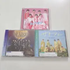 【新品未使用】なにわ男子 シングル3枚セット