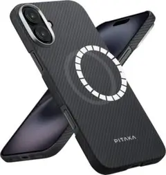 【開封済　未使用品】PITAKA　iPhone 16 Plus用 極薄ケース　黒