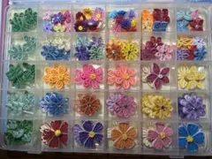 「新品」ペーパークイリング　花＆葉っぱ