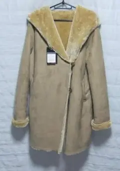 【新品】STACY★Wフェイスフェイクムートンコート