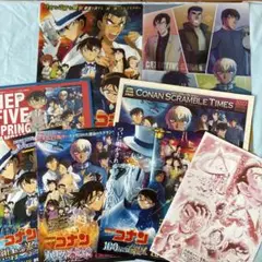 名探偵コナン フライヤー クリアファイル セット