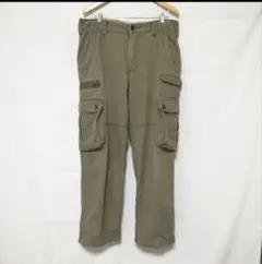 90s no boundaries ギミックコットンカーゴパンツ W34 L30