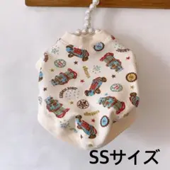 【完成品】sssサイズ ミニチュアダックス ビンテージ風ロボット柄 タンクトップ