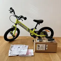 ストライダー 14x ライムイエロー スタンド付 日本正規品