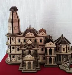新品◆希少ラーム寺院模型 アヨーディヤー神殿