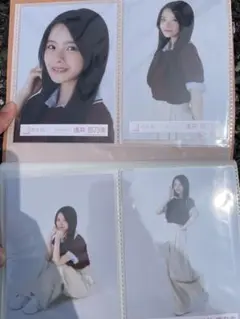 浅井恋乃未 櫻坂46 ポロシャツコーデ 生写真 4種コンプ