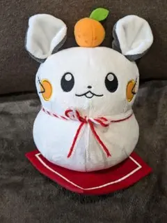 ポケモンセンター限定 お正月 デデンネ ぬいぐるみ 鏡餅 ポケモンセンターオリジナル ぬいぐるみ デデンネ鏡餅 お正月