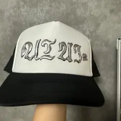 メッシュキャップ　リメイク　メタリック加工