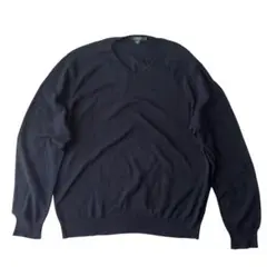 J.CREW ジェイクルー Vネック ニット ネイビー XLサイズ シンプル