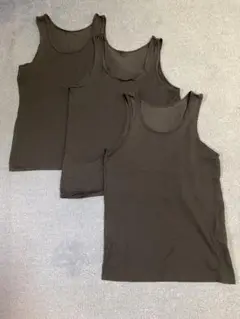 ユニクロ　エアリズム　タンクトップ　3枚セット　メッシュ　140