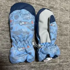【新品】ベビーミトン ドクロ柄　雪遊び　スキー　スノボー　ソリ