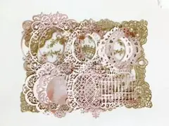 ダイカットセット　pink