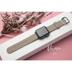 アップルウォッチ　バンド　ベルト　くすみカラー