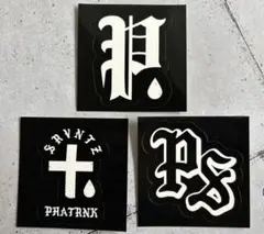 PHATRNK×SRVNTZファットランク　サーヴァンツコラボステッカー3枚