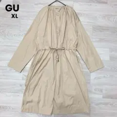 【新品未使用】GU エアリードローストリングコートスプリングコート　XL
