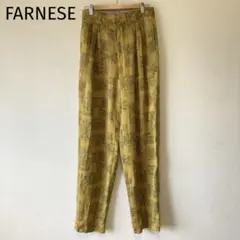 FARNESE スラックス タロット柄　イエロー　ヴィンテージ　希少90s
