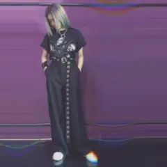 faithtokyo オリジナル ロングベルト付きワイドパンツ