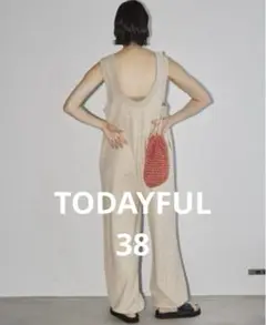 トゥデイフル　コットンリネンコンビネゾン TODAYFUL (トゥデイフル）'Cottonlinen Rough Combinaison'' 24