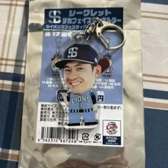 埼玉西武ライオンズ 栗山巧選手 デカフェイスキーホルダー