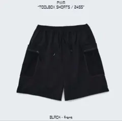 PWA TOOLBOX SHORTS / 24SS ブラック