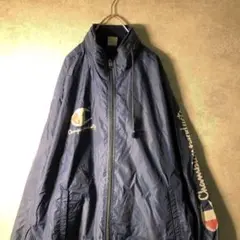 【ヴィンテージ】championロゴプリントジャージ 年代物 古着AS54