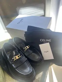 CELINE マーガレット ローファー