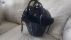 エフデ ファーかごバッグ