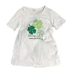 Y2K✧*。サブカル⋆✦クローバーTシャツ♡平成