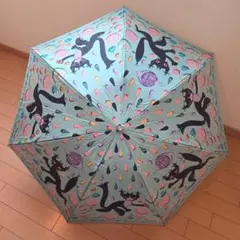 希少★クラウスハーパニエミ★長傘★タグ付き未使用★日本製★物柄うさぎクリーム色 希少☆クラウスハーパニエミ☆長傘☆タグ付き未使用☆日本製☆物