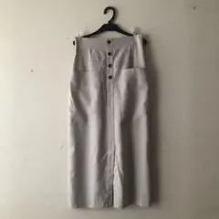 ドロワットロートレ　グレージュタイトスカート