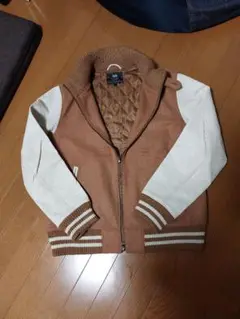 BEAMS★BEAMS HEARTスタジャン ブラウン メンズ Lサイズ