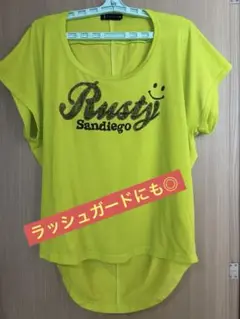 RUSTY（ラスティ）Ｔシャツ ラッシュガード）Ｌサイズ
