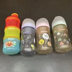 Pigeon 哺乳瓶 240ml ミルカー　アンパンマン　プラスチック製