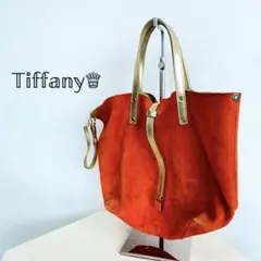 ★特価★ Tiffany ティファニー ハンドバッグ トートバッグ スウェード