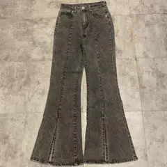 00s archive flare denim pants y2k