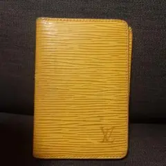 ルイヴィトン Louis Vuitton 定期入れ イエロー