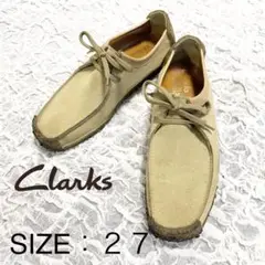 【美品】Clarks クラークス ワラビー ナタリー ベージュ