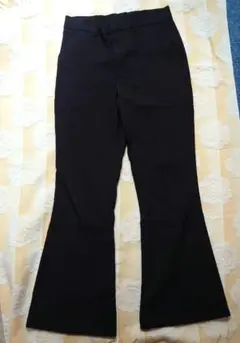 GRL 黒 フレアパンツ