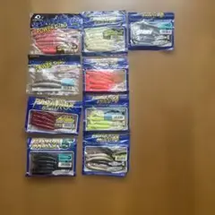 ECOGEAR　POWER SHAD & PARA MAX ９パック（５３本）