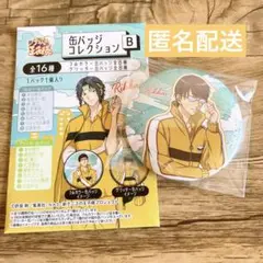 【新品未使用】新テニスの王子様　柳生比呂士　缶バッジ　イヤホン