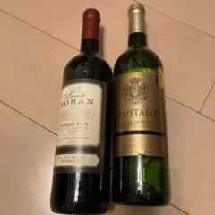 フランス産ワイン2本セット 各750㎖