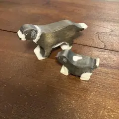 キンダークラム社 犬の親子