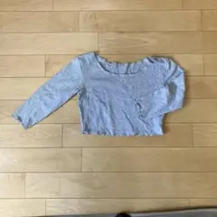 グレー 長袖 トップス