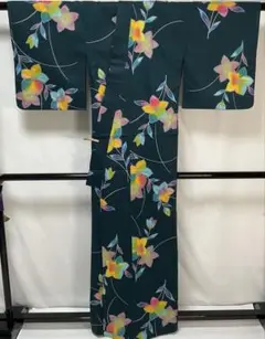 ※C377綿　浴衣　極美品　着物